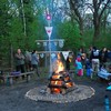 Trampi počas potlachu vyčistili Tri duby a okolie